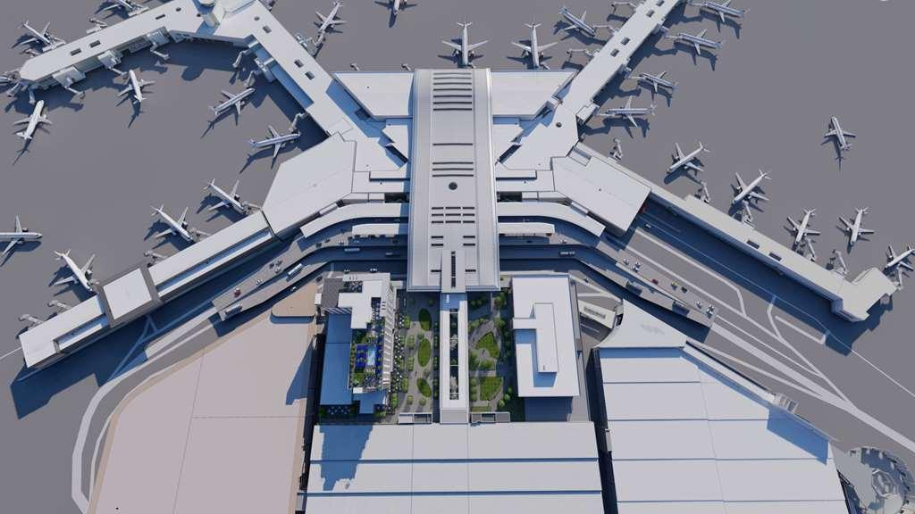 Hilton Bna Nashville Airport Terminal ภายนอก รูปภาพ