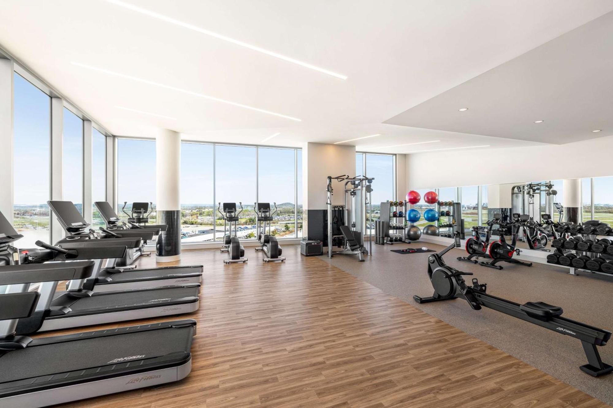 Hilton Bna Nashville Airport Terminal ภายนอก รูปภาพ