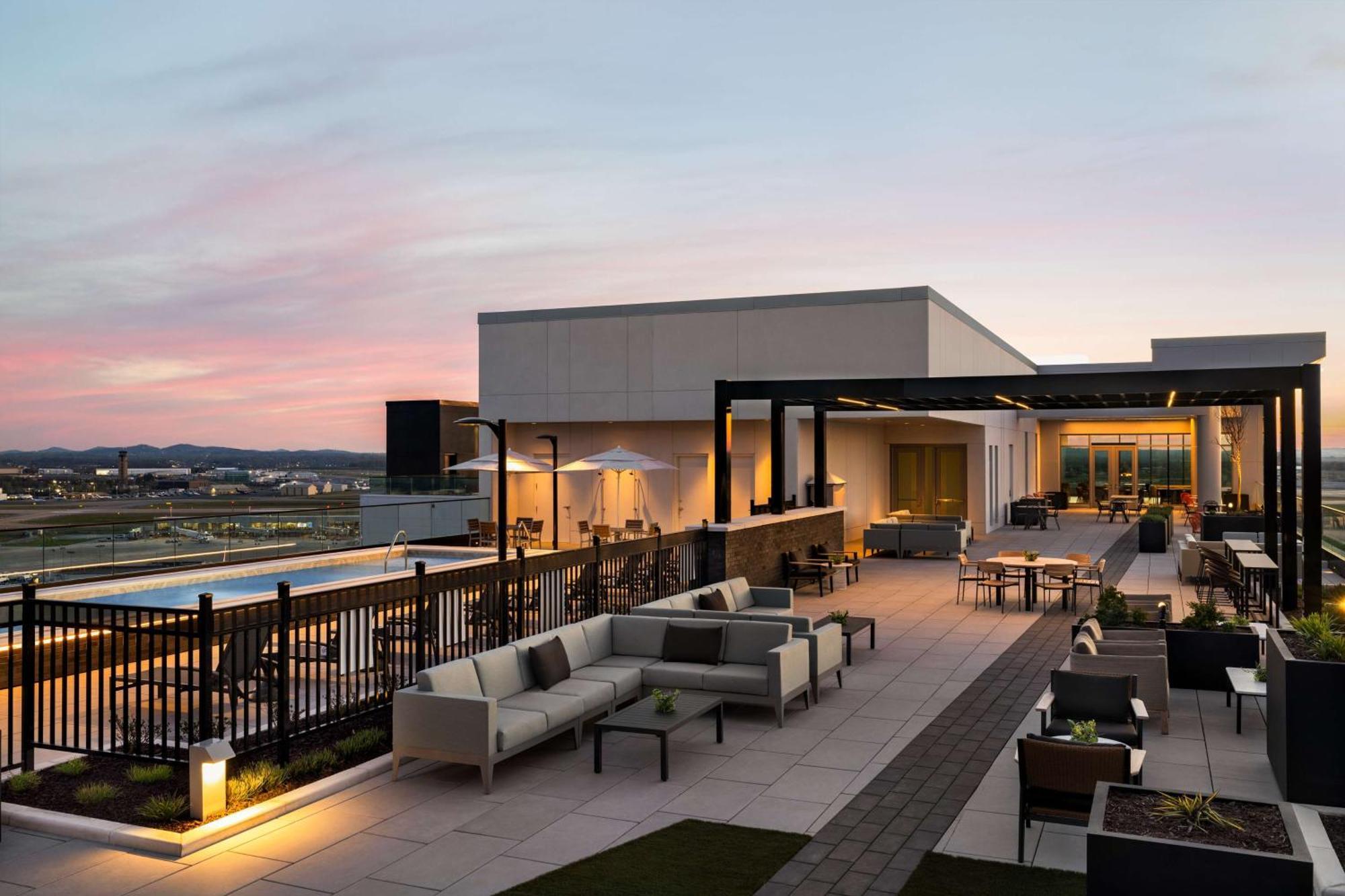 Hilton Bna Nashville Airport Terminal ภายนอก รูปภาพ